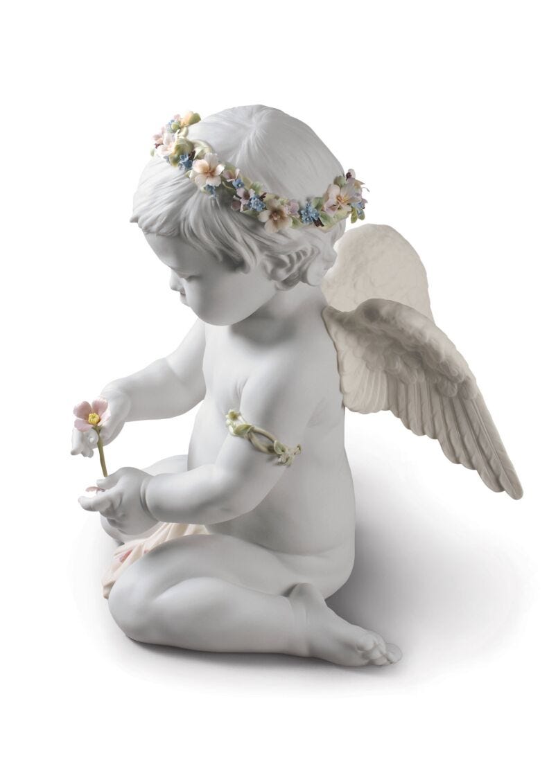 lladro Figura Ángel del amor. Serie limitada