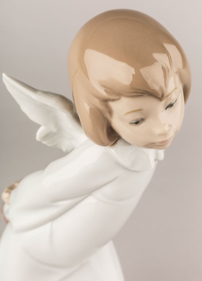 Lladro Figura Ángel Farolero