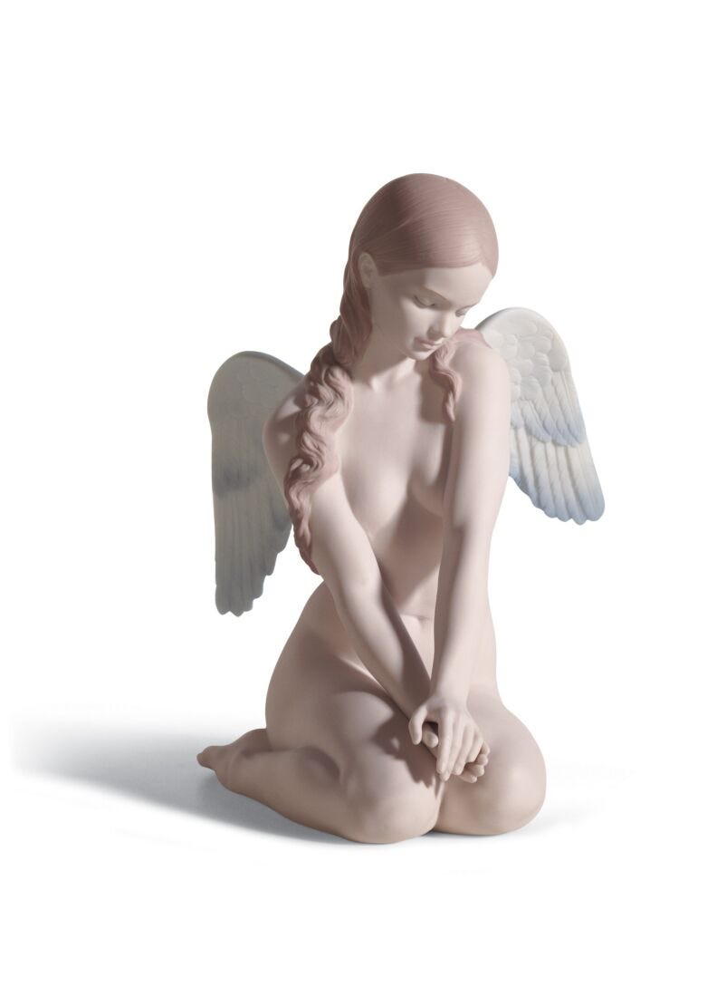 Lladro Figura Ángel Hermoso