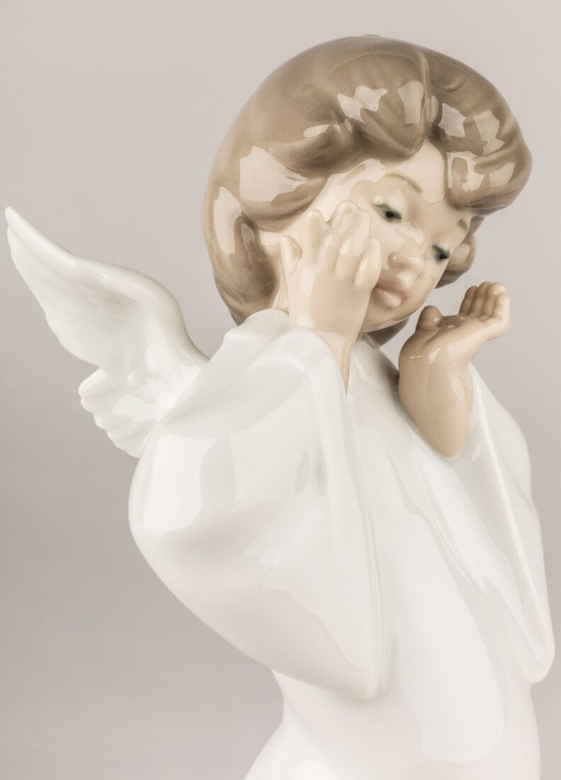 Lladro Figura Ángel Mímico