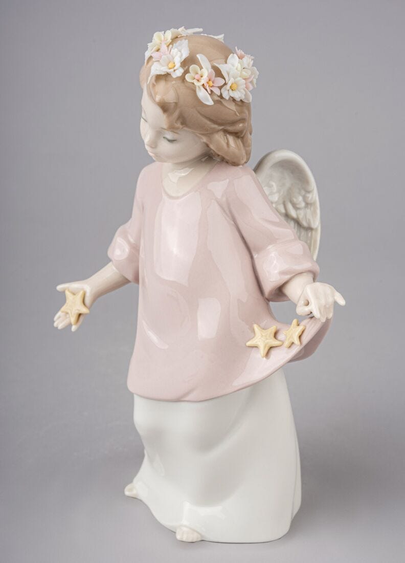 Lladro Figura ángel Mis Estrellas Celestiales