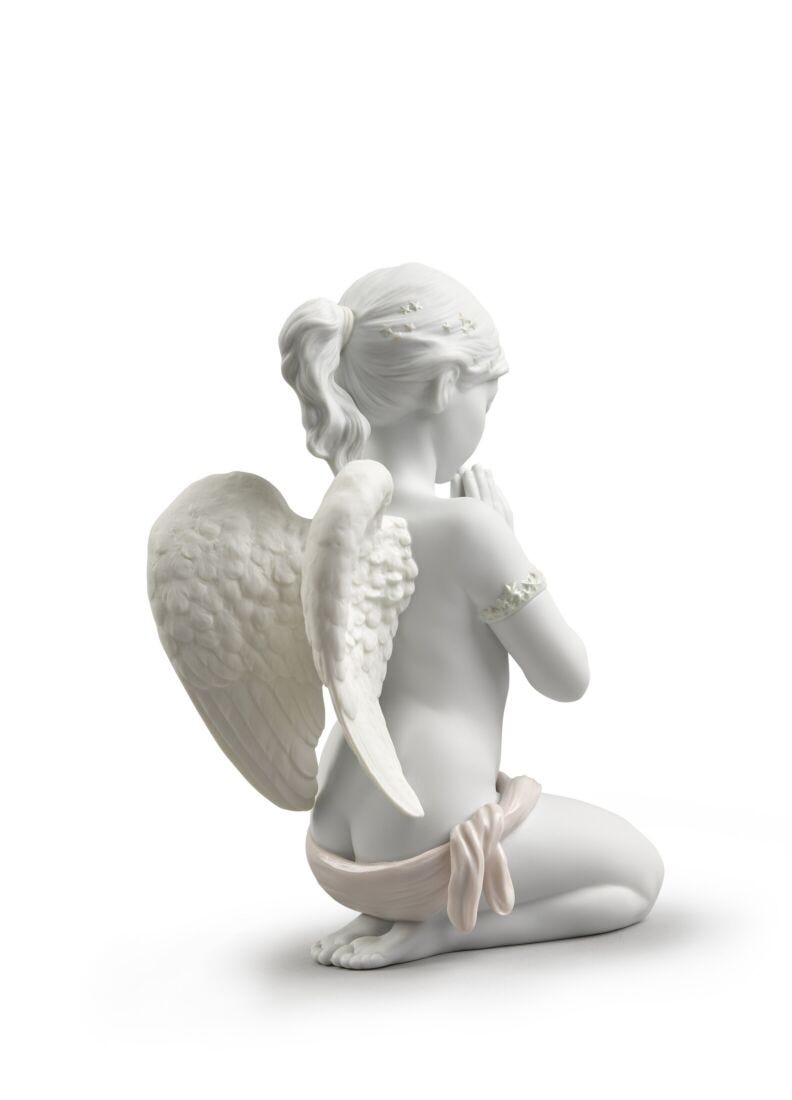 Lladro Figura ángel Oración Celestial