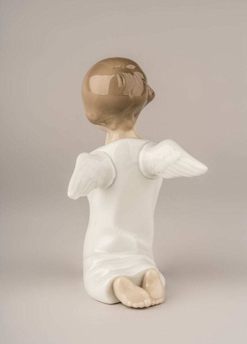 Lladro Figura Ángel Orando