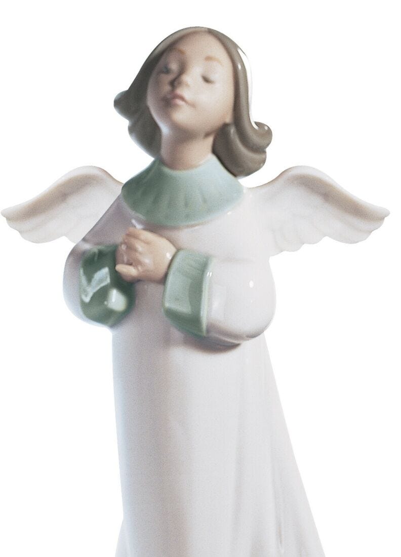 Lladro Figura ángel Plegaria