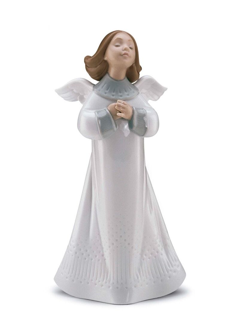 Lladro Figura ángel Plegaria