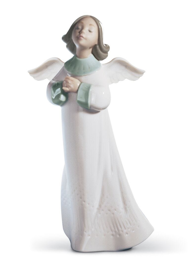 lladro Figura ángel Plegaria