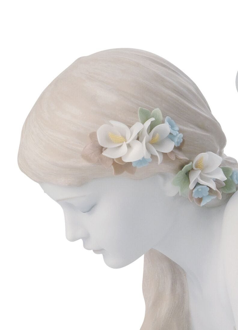 lladro Figura Ángel precioso