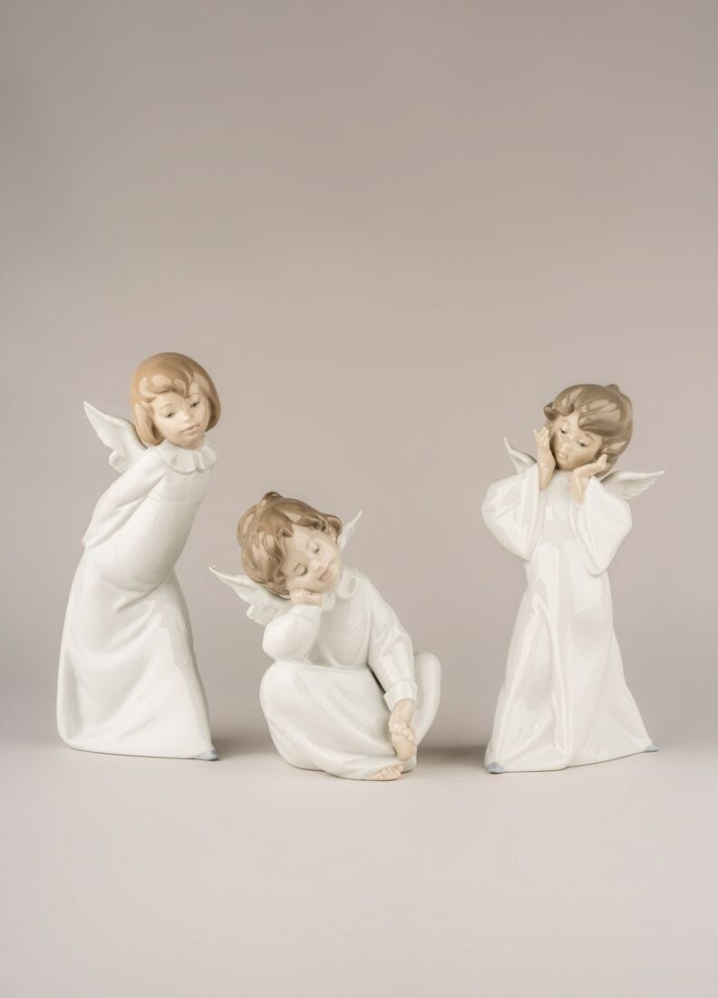 Lladro Figura Ángel Soñador