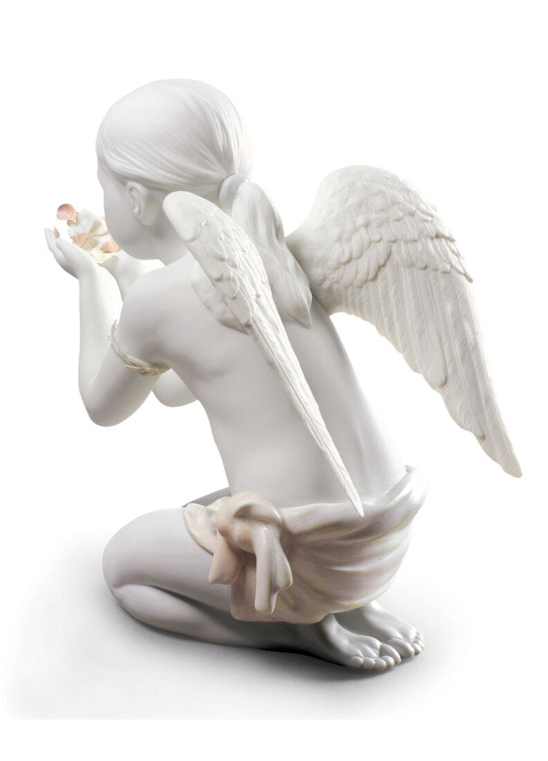 Lladro Figura ángel Un Soplo A La Fantasía
