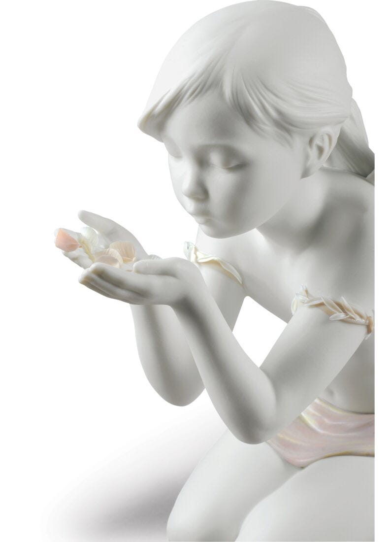 Lladro Figura ángel Un Soplo A La Fantasía