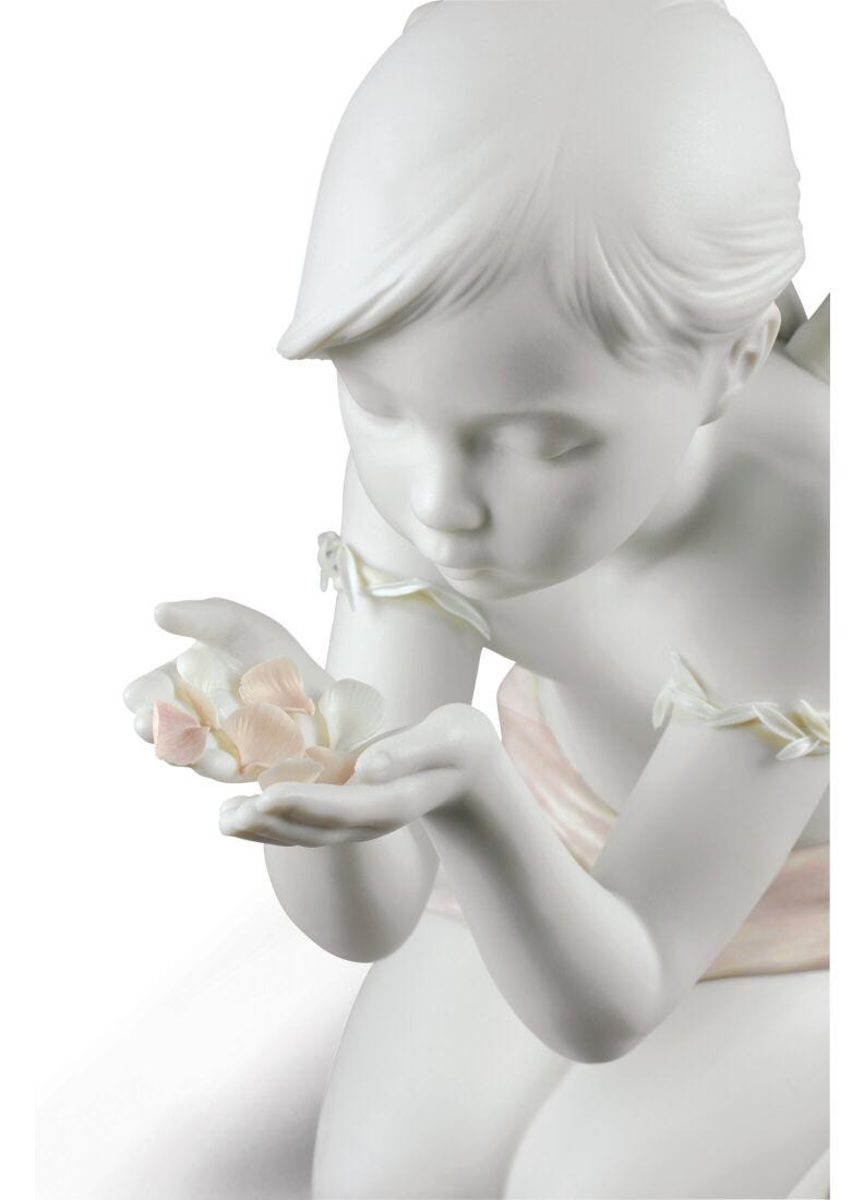 Lladro Figura ángel Un Soplo A La Fantasía