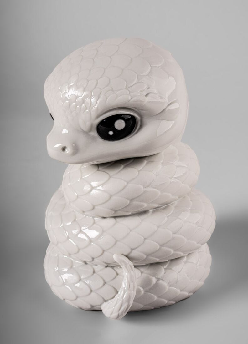 Lladro Figura Baby Snake