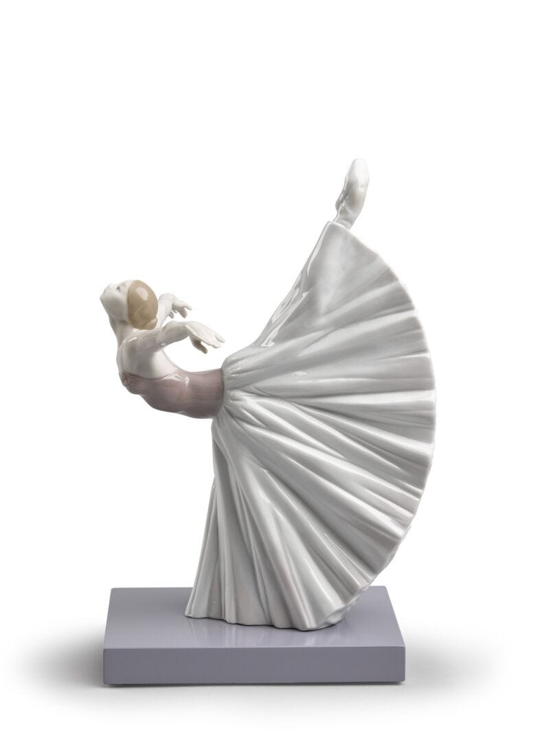 Lladro Figura Bailarina Giselle Arabesco