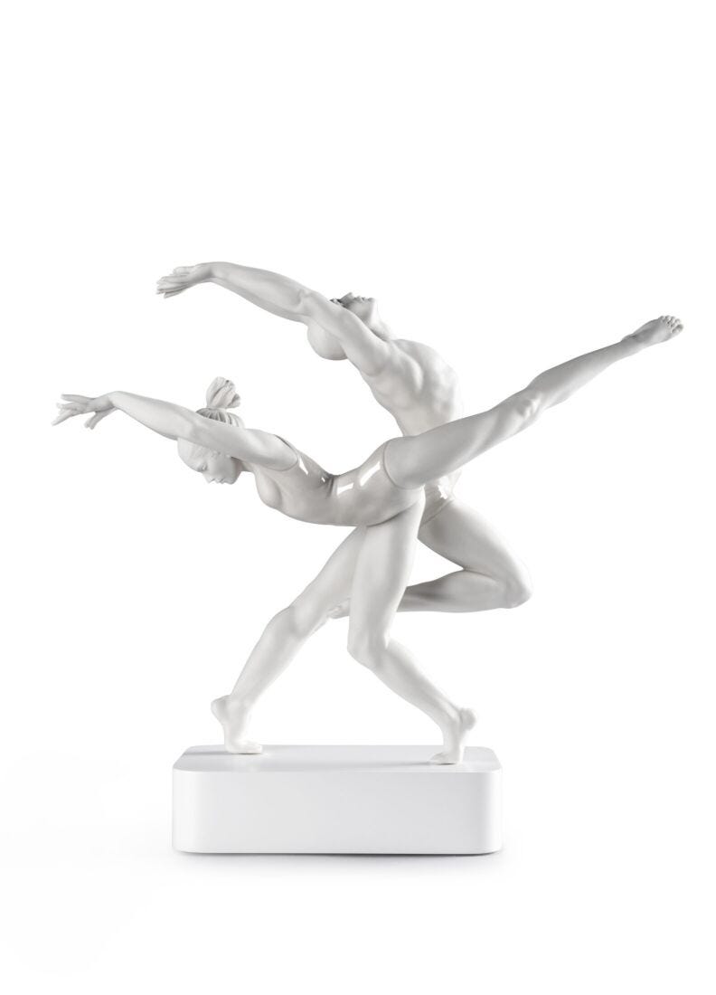 Lladro Figura Bailarines El Arte Del Movimiento