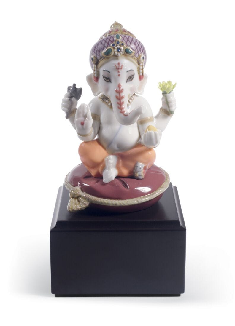 lladro Figura Bal Ganesha