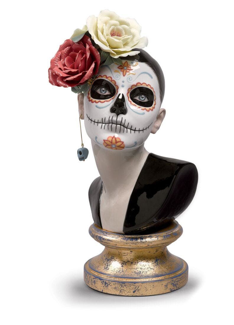 lladro Figura Bella Catrina. Serie Limitada
