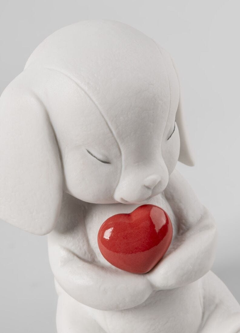 Lladro Figura Buddy-Perro Cariñoso