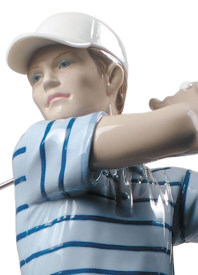 Lladro Figura Campeón De Golf