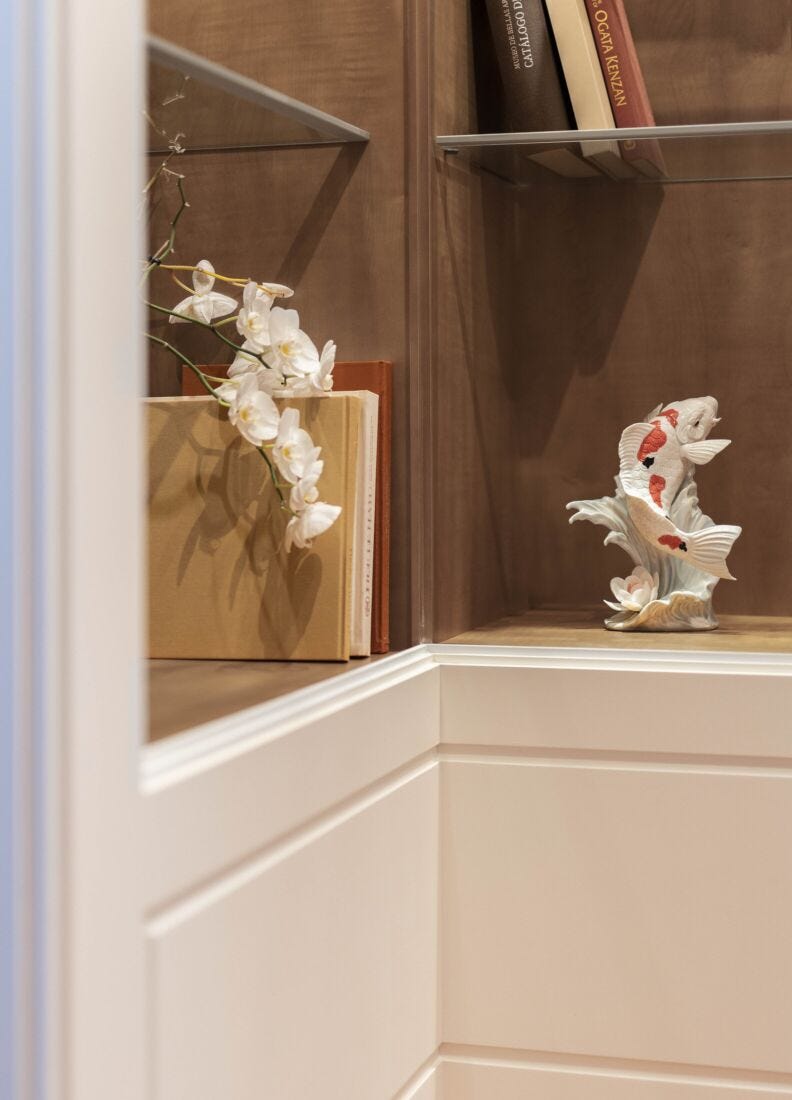 Lladro Figura Carpa Koi