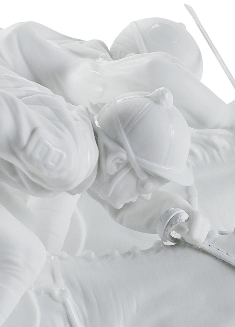 Lladro Figura Carrera De Caballos. Serie Limitada