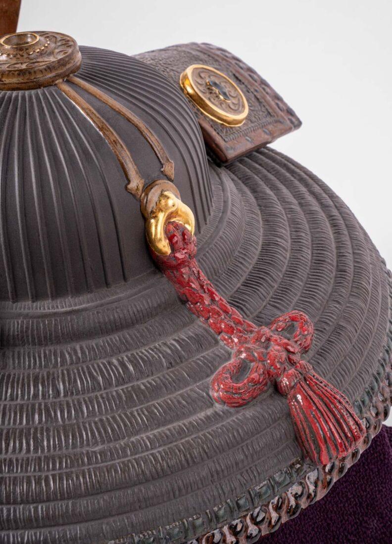 Lladro Figura Casco Samurái. Serie Limitada