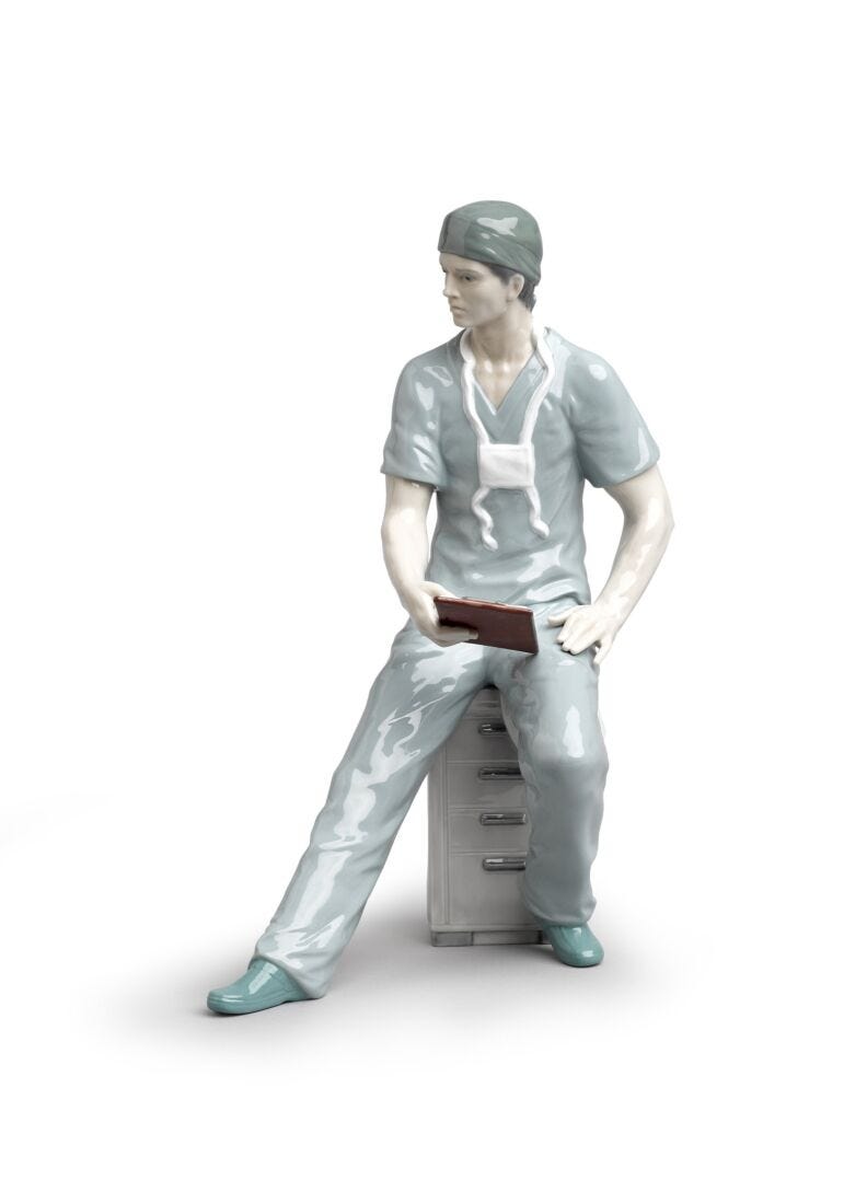 lladro Figura Cirujano