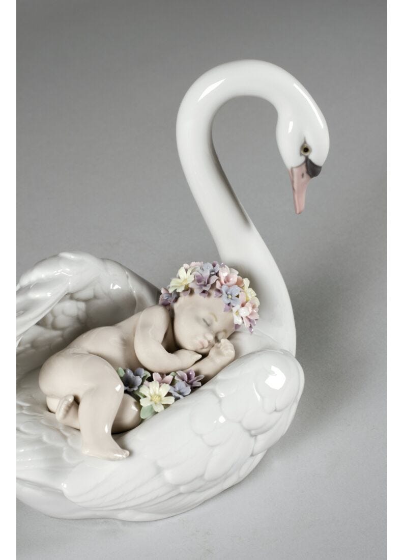 Lladro Figura Cisne Sueño Fantástico