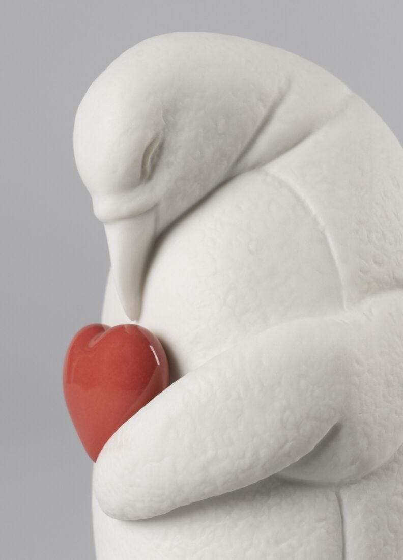 Lladro Figura Colby-Pingüino Protector