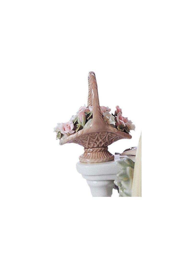 lladro Figura Dama reflexiva