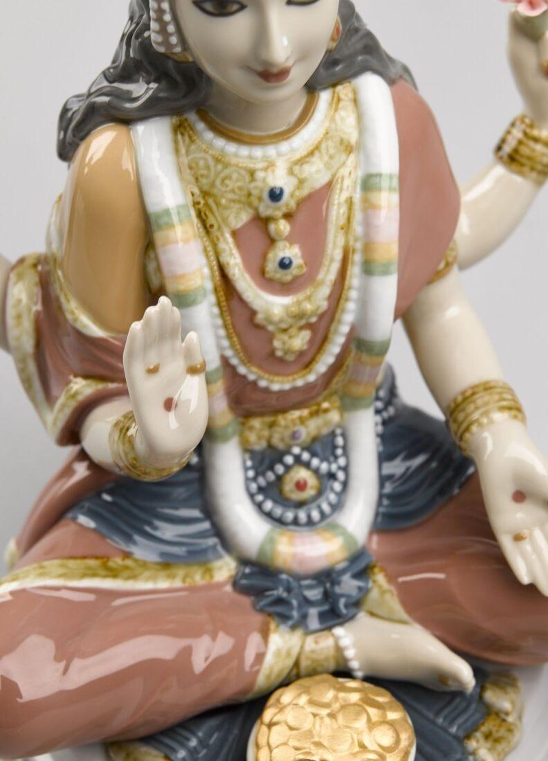 Lladro Figura Diosa Lakshmi