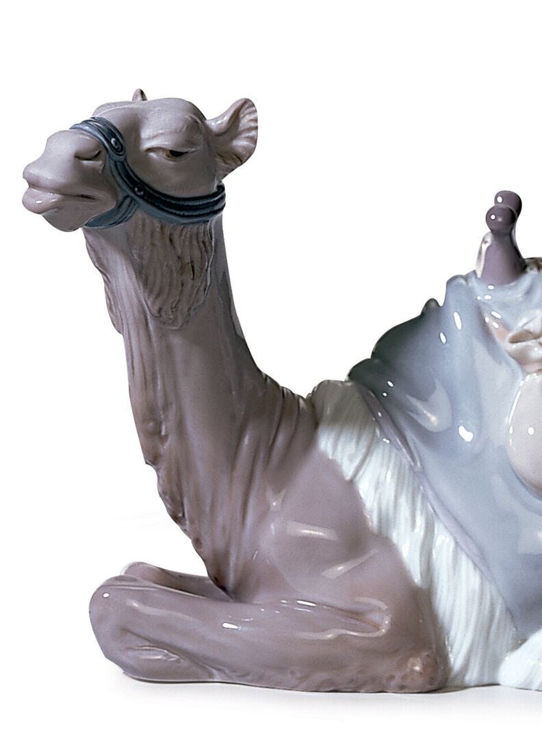 Lladro Figura El Camello En Belén