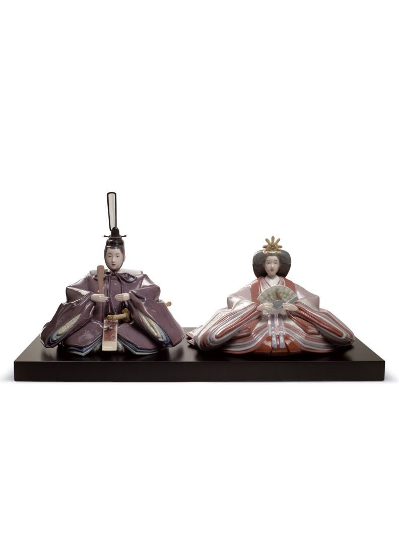lladro Figura Festival Hina Dolls. Serie limitada