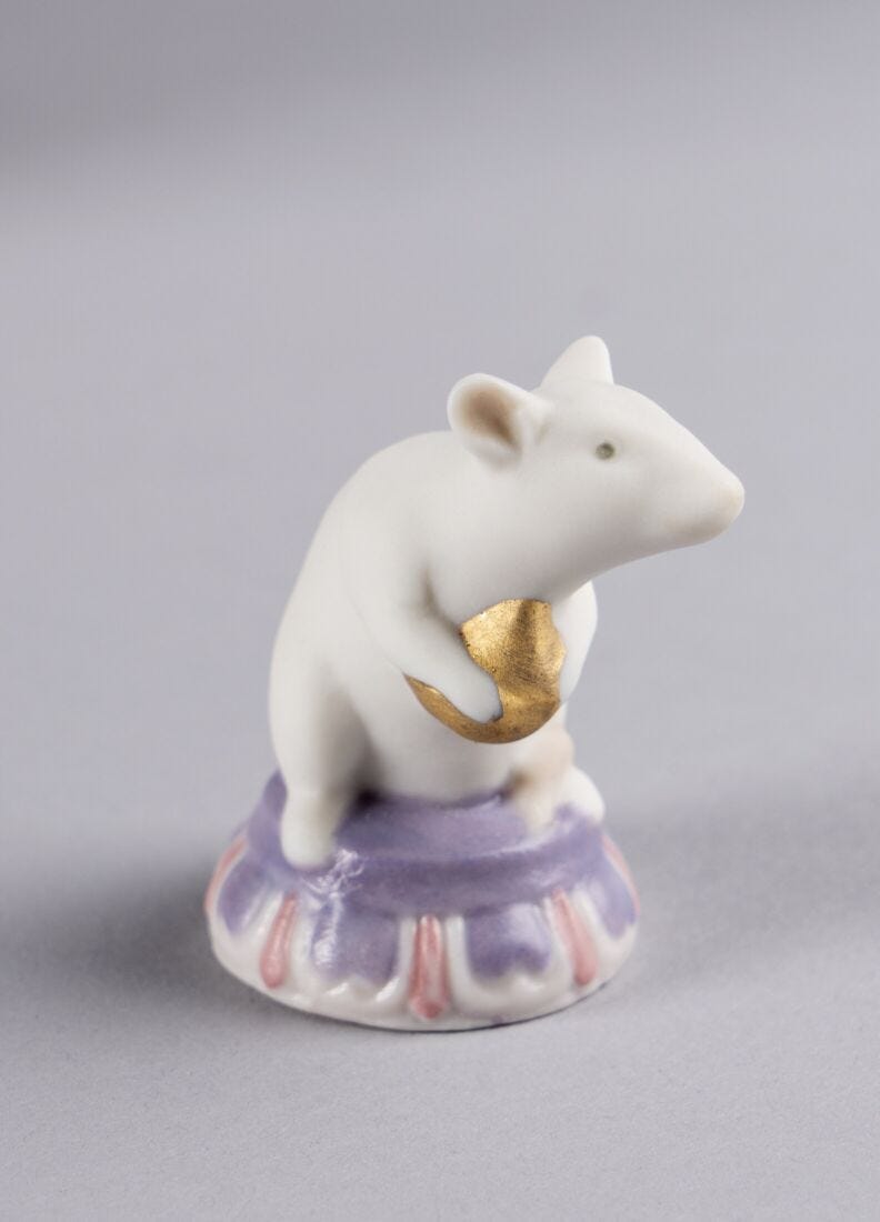 Lladro Figura Ganesha Con Bansuri. Serie Limitada