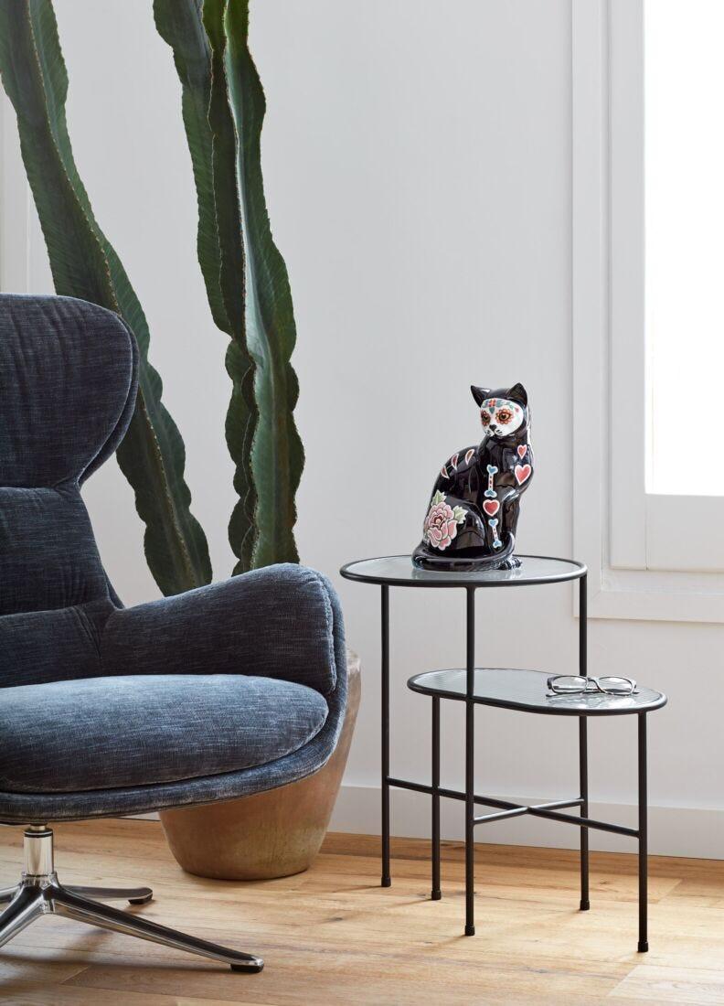 Lladro Figura Gato Catrina