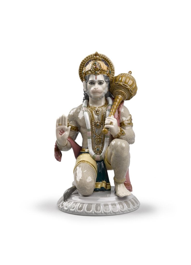 lladro Figura Hanuman