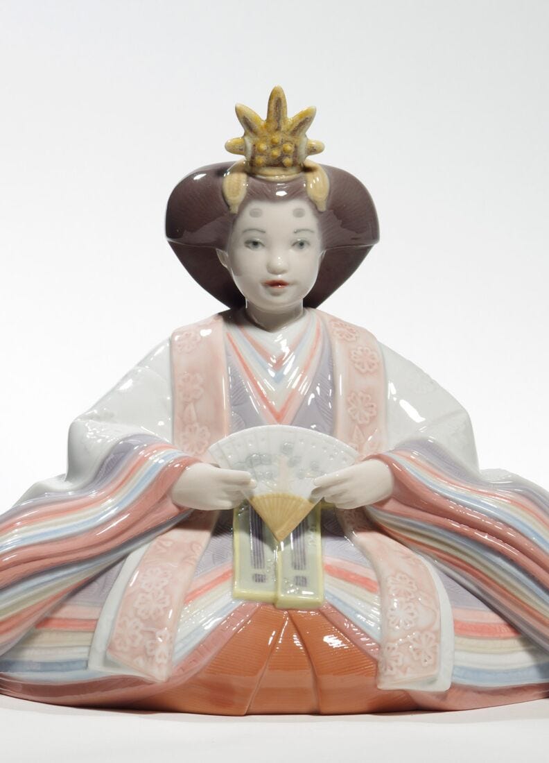 Lladro Figura Hina Dolls 2012. Serie Limitada
