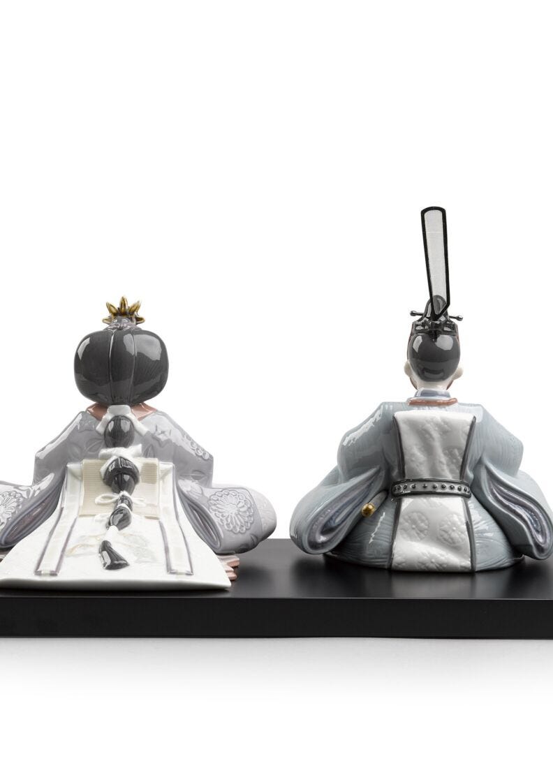 Lladro Figura Hinamatsuri Dolls