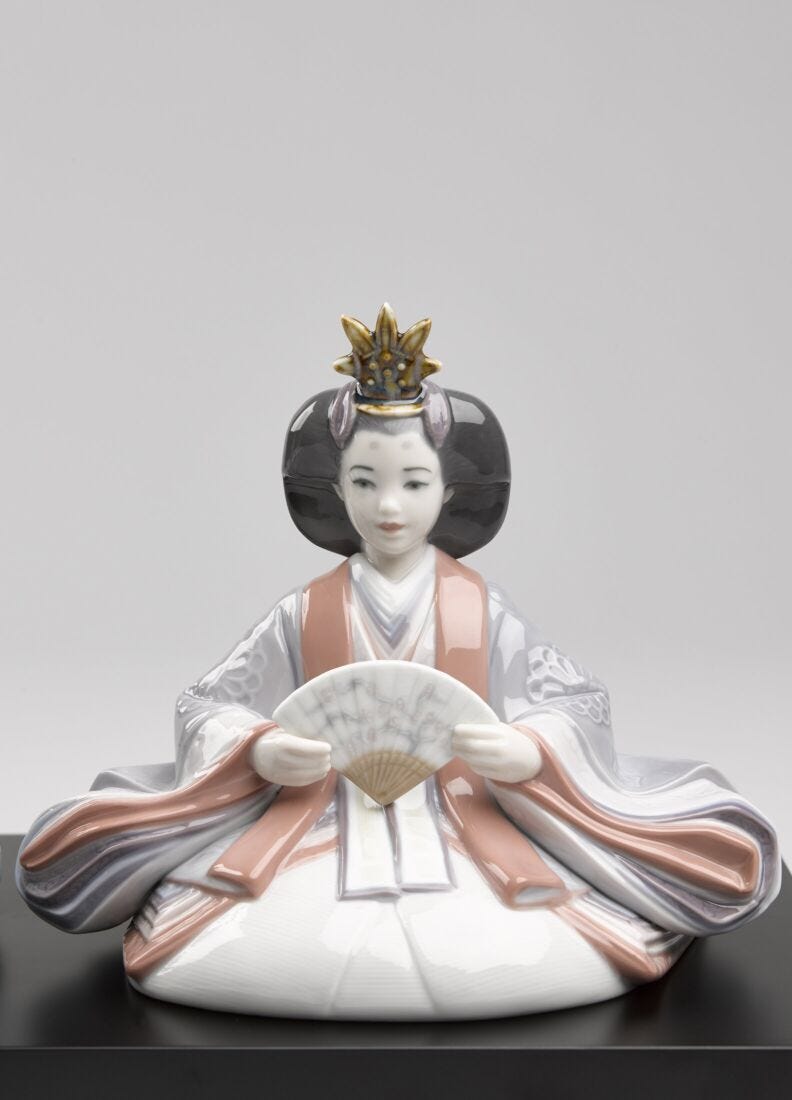Lladro Figura Hinamatsuri Dolls