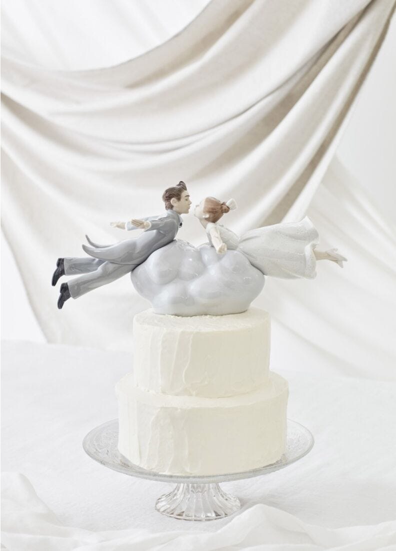 lladro Figura joven pareja Love is in the air