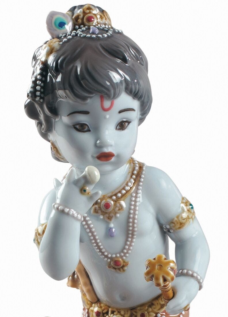 Lladro Figura Krishna Butterthief