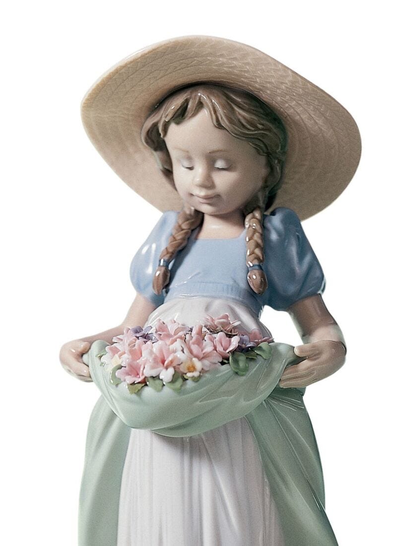Lladro Figura La Niña Del Prado