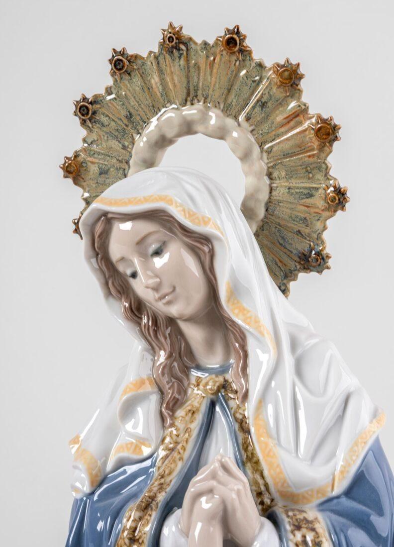 Lladro Figura La Virgen De La Divina Providencia
