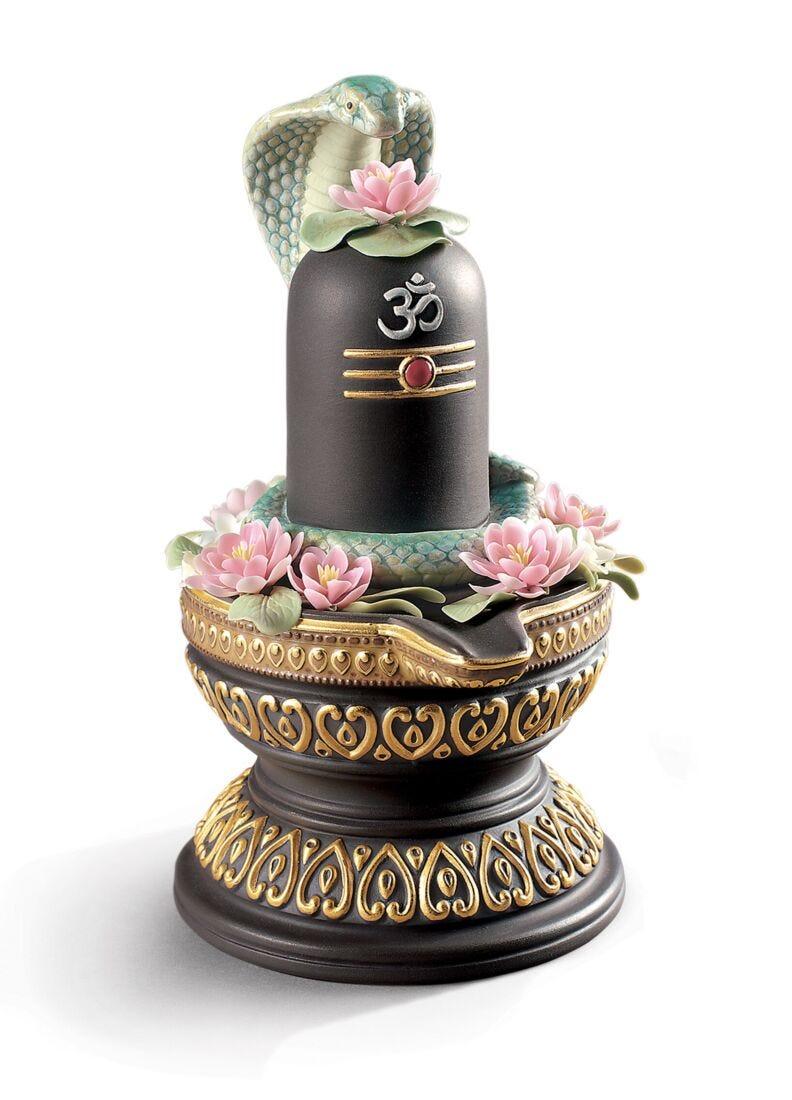 lladro Figura Lingam. Lustre oro