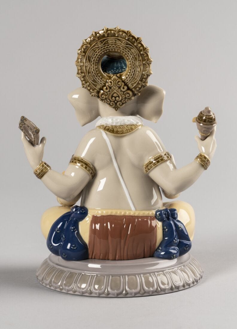Lladro Figura Lord Ganesha