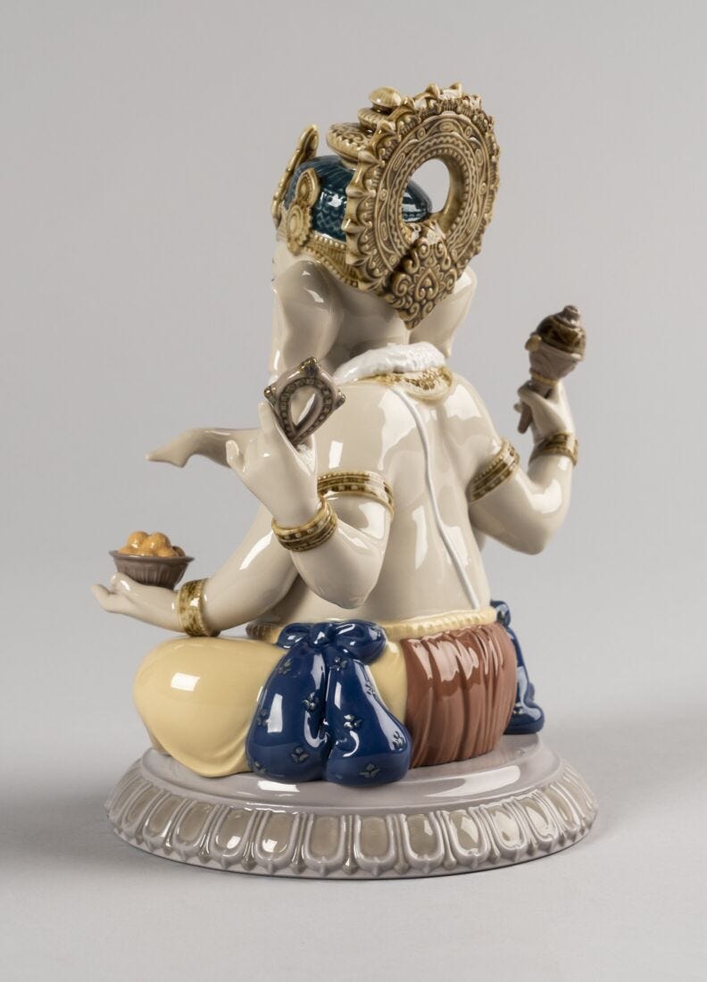 Lladro Figura Lord Ganesha