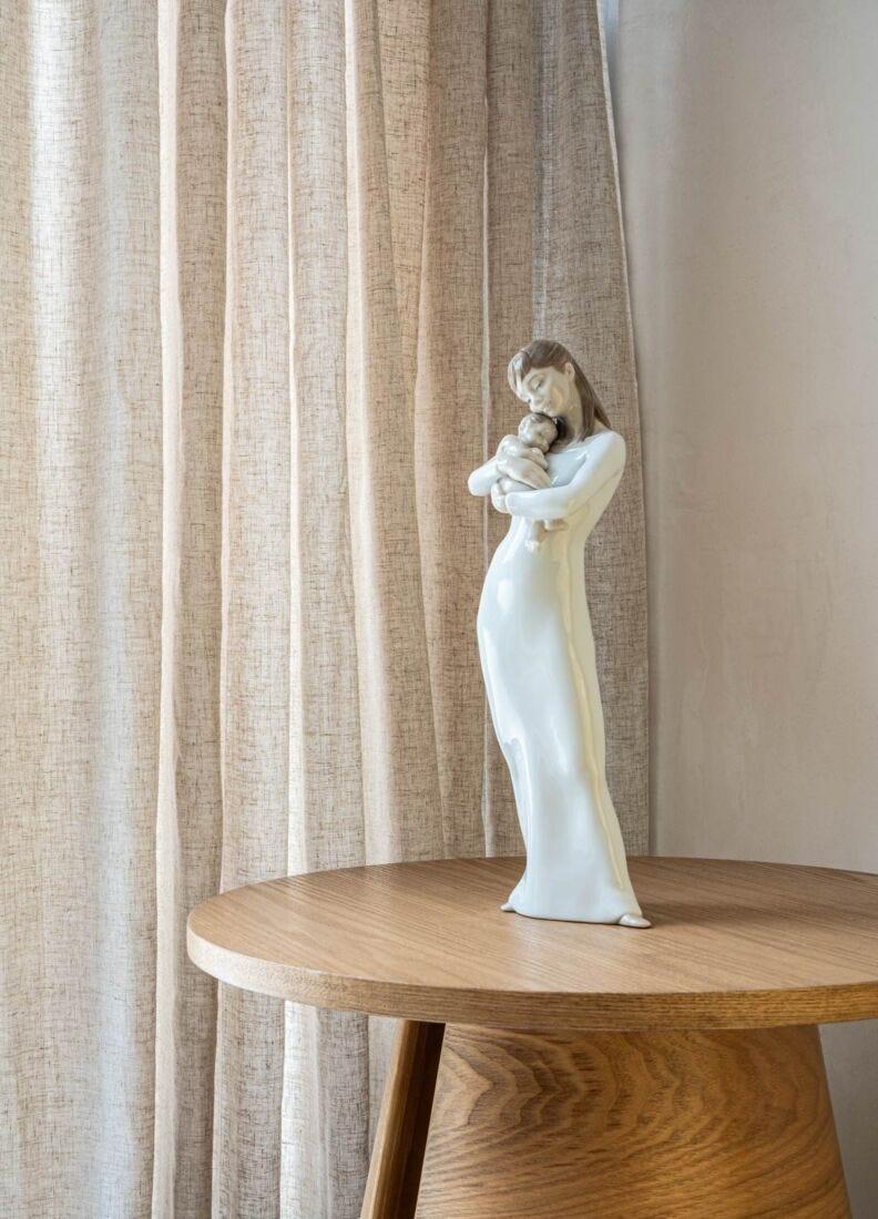 Lladro Figura Madre Buenas Noches Mi ángel