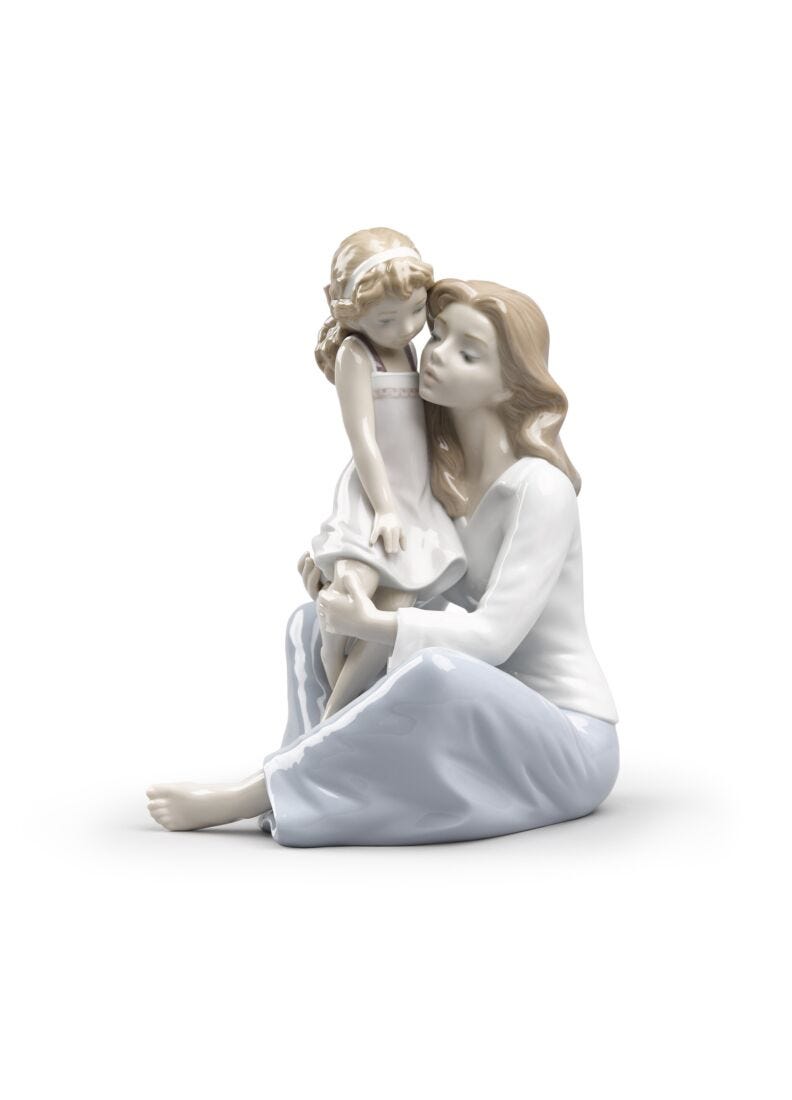 lladro Figura madre Mi pequeña