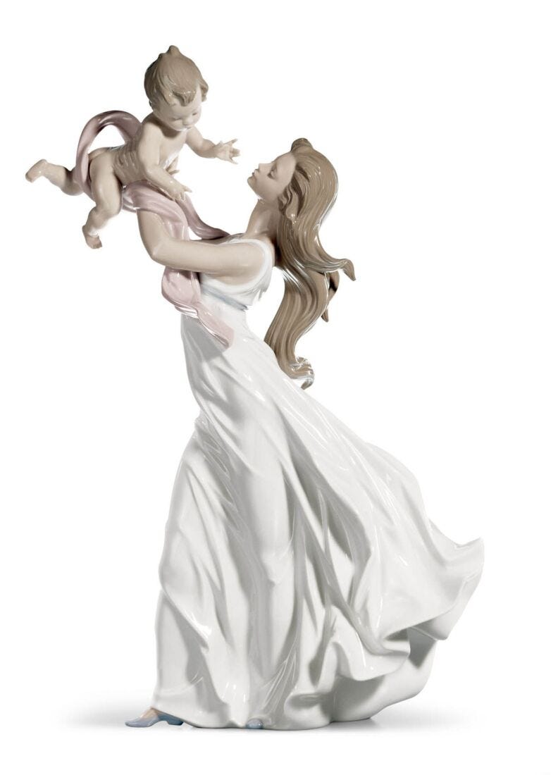 lladro Figura madre Mi precioso bebé