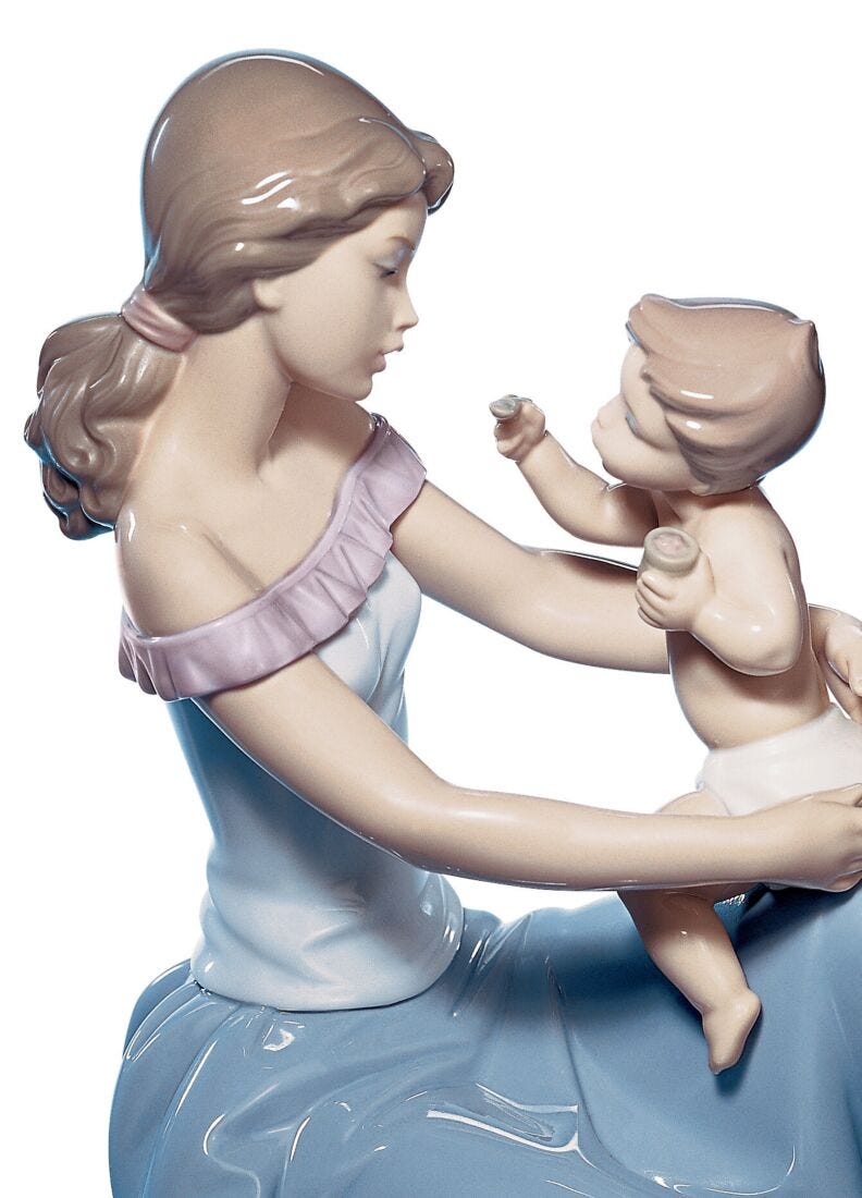 Lladro Figura Madre Una Para Ti Otra Para Mí
