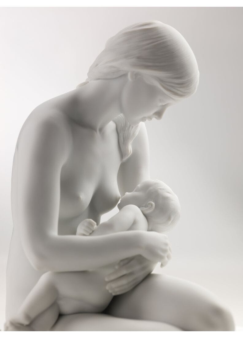 Lladro Figura Madre Vínculo Vital